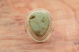 Rare Dry Creek Turquoise Sterling Silver Navajo Ring